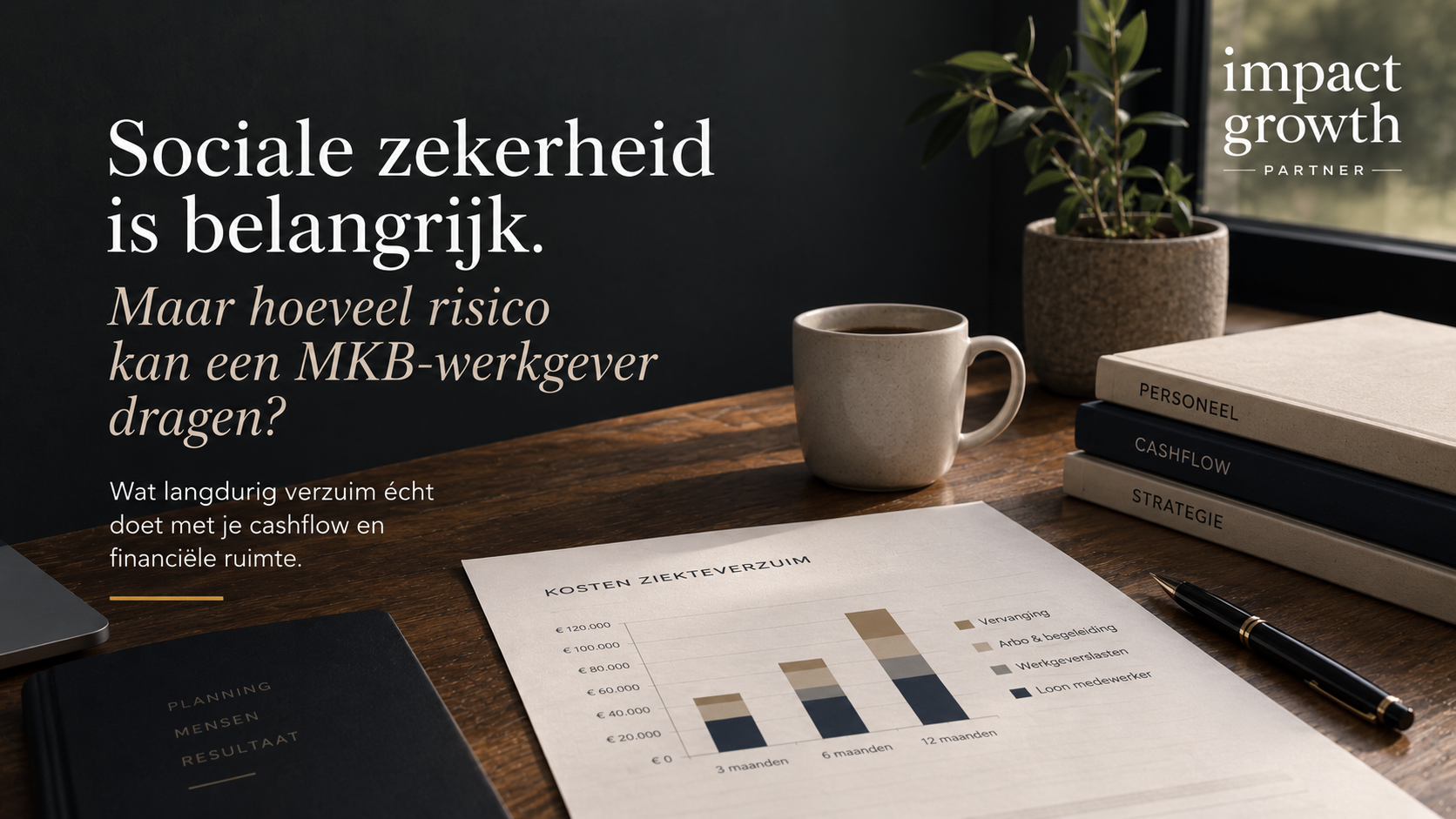 Sociale zekerheid en de financiële gevolgen van langdurig ziekteverzuim voor een MKB-werkgever bij een artikel van Mylène Duurland van Impact Growth Partner